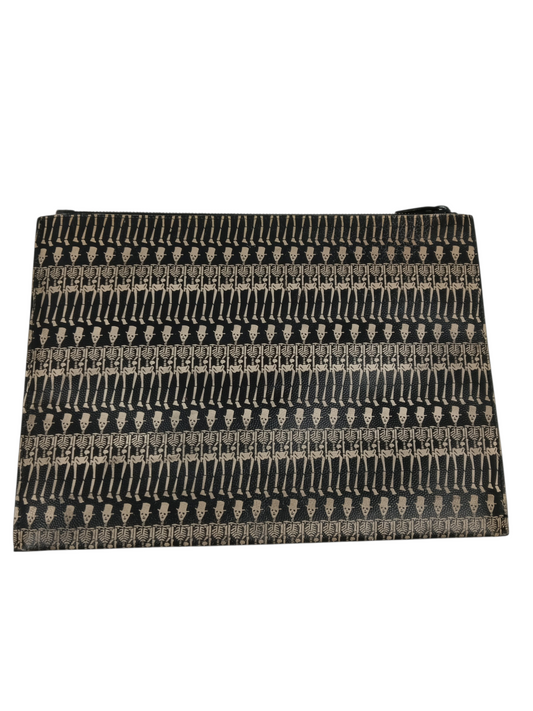 SAINT LAURENT PARIS CLUTCH BAG BLACK HPP 397294