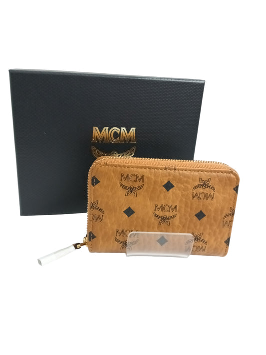 MCM WALLET VISETOS BROWN MYLDSTA03C0001 RANK(A)