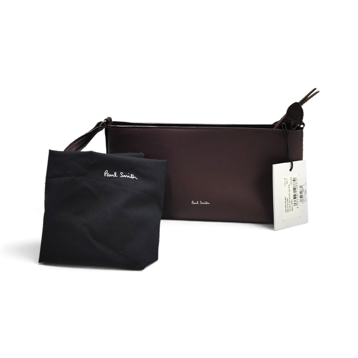 Paul Smith Shoulder Bag W1A-7977-NPLET Purple Burgundy Rank A