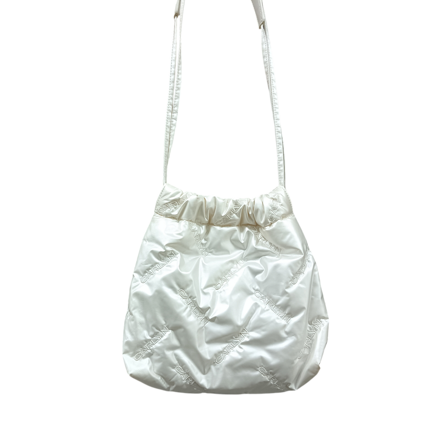 CARLYN POUCH WHITE