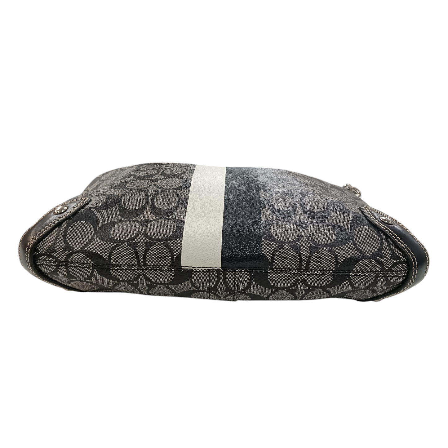 COACH 2Way Bag Black/Blue F14476