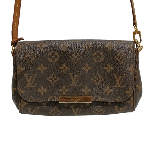 LOUIS VUITTON Shoulder Bag Monogram Brown Favourite PM M40717