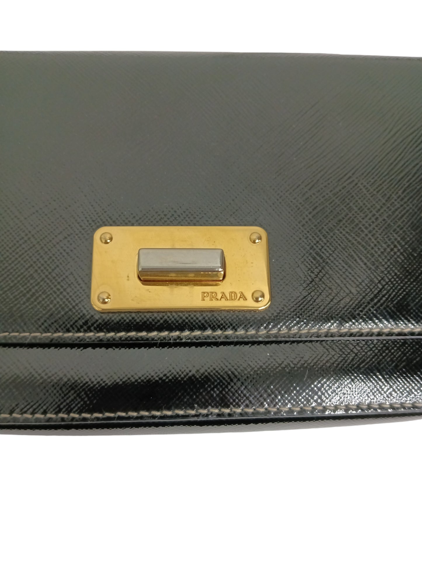 PRADA SHOULDER BAG BLACK 180 BT0829 RANK(B)