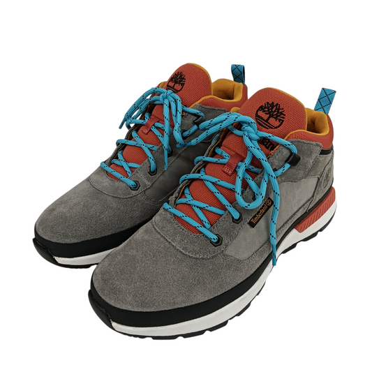 Timberland Sneaker 10US A2HU5 Mens Gray And Orange Rank (AB)