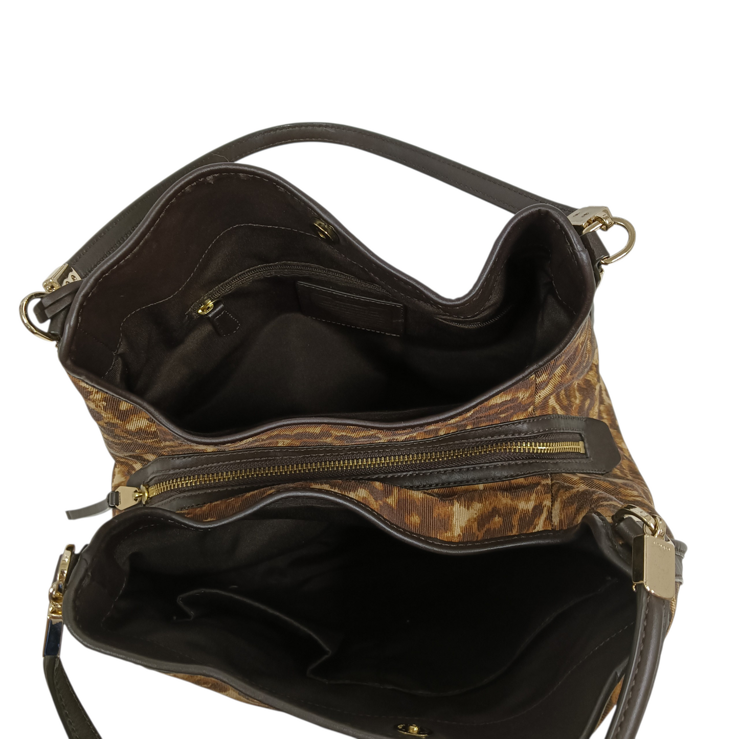 COACH Shoulder Bag D1481-32410 Brown madisonocelot animal