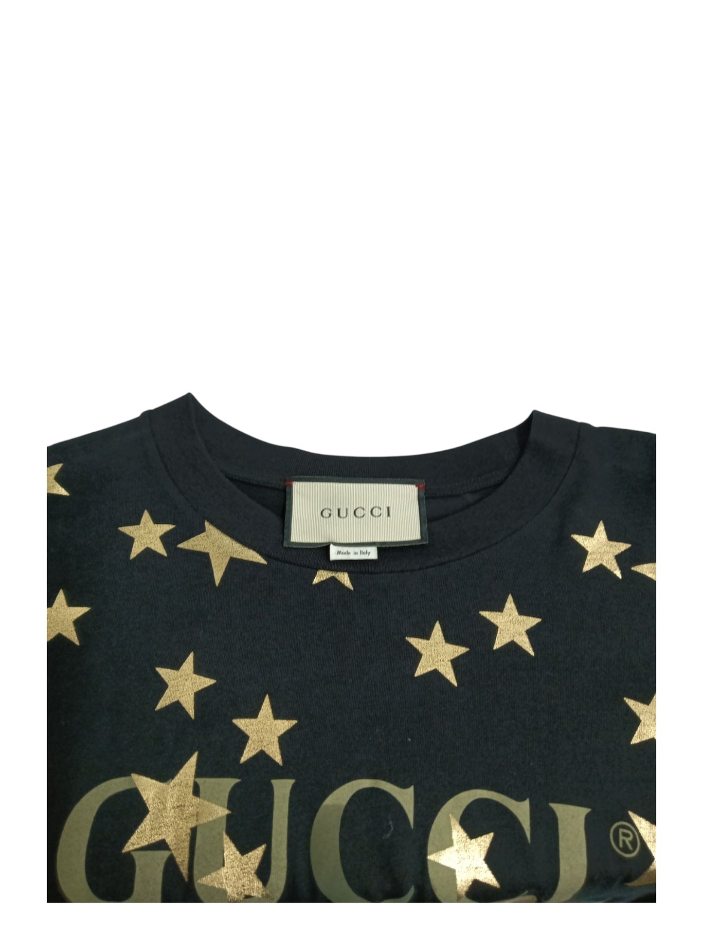 GUCCI T-SHIRT SIZE S MENS BLACK 580968-XJBH4