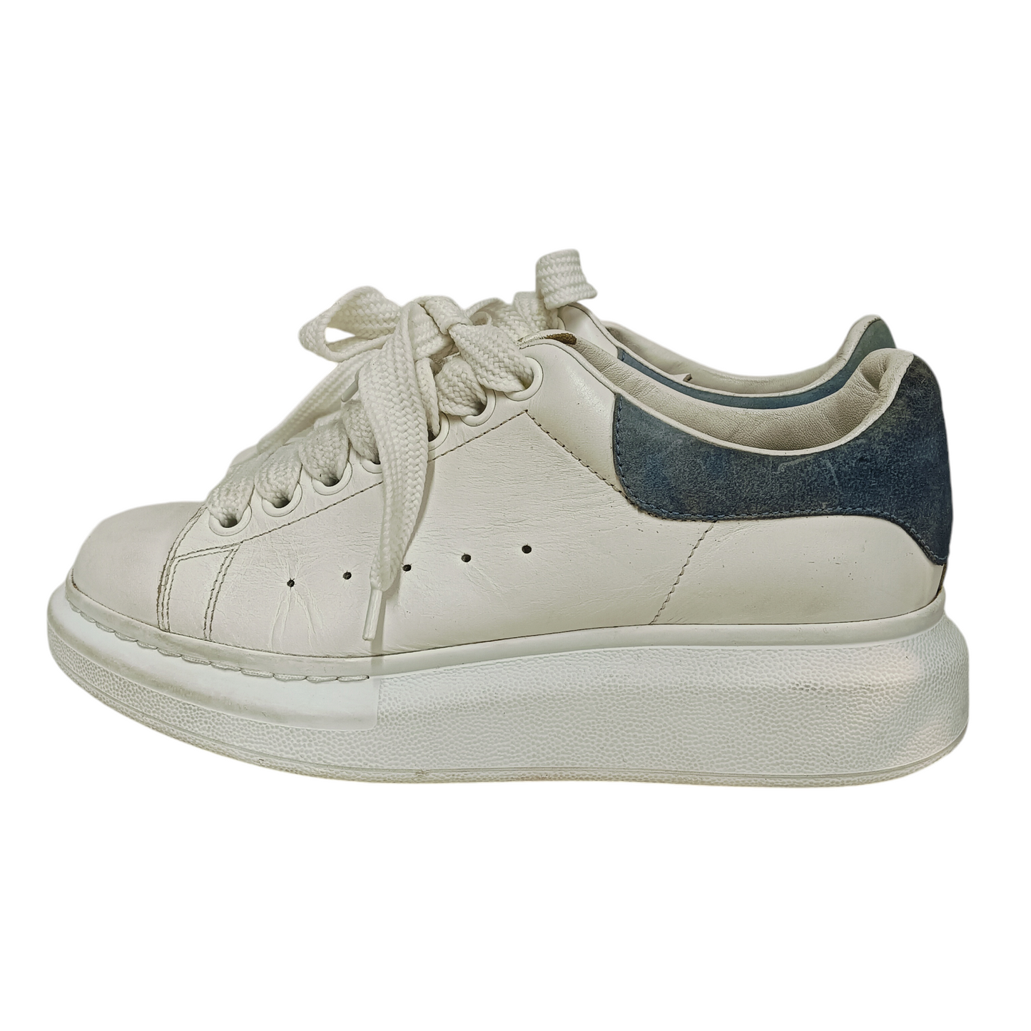 ALEXANDER MCQUEEN SHOES 361/2 WHITE/GRAY RANK (B) 462214