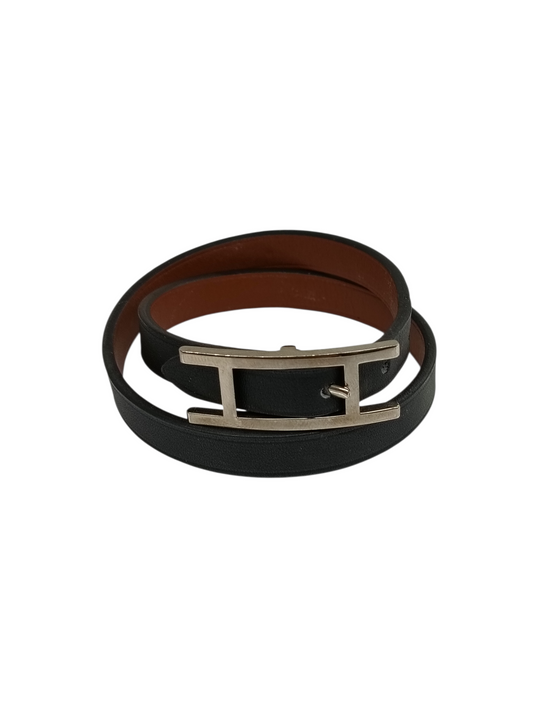 HERMES Bracelet Black