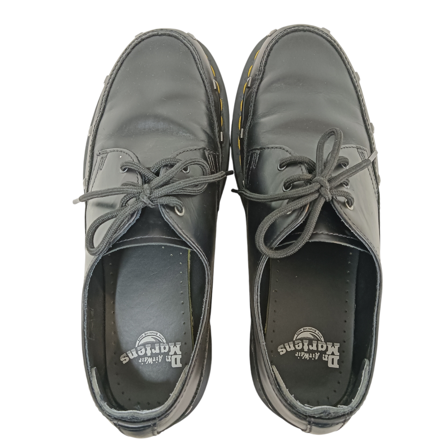 Dr.MARTENS SHOES 42 MENS BLACK RANK (B) 27683001