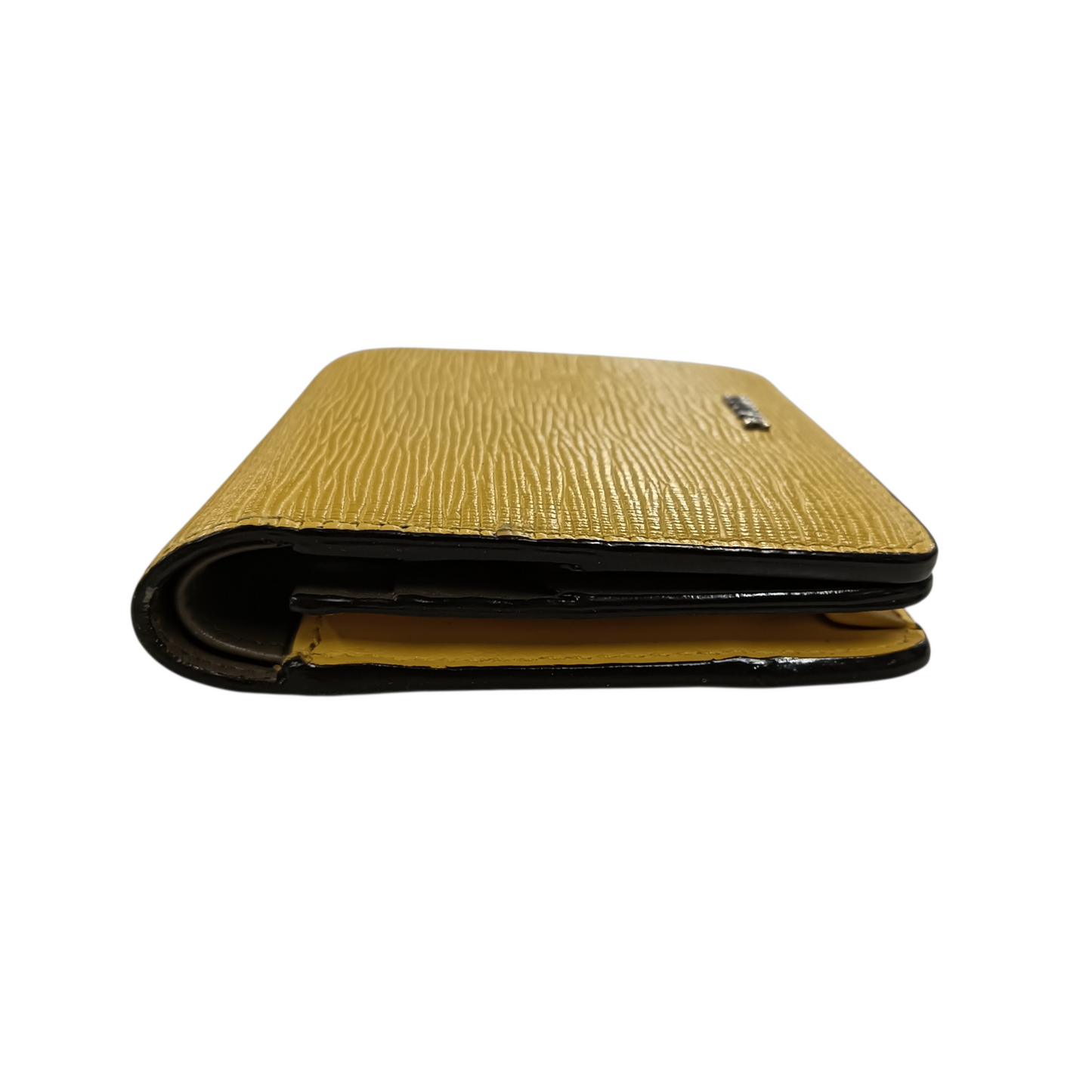 BALLY Wallet Yellow LETTES