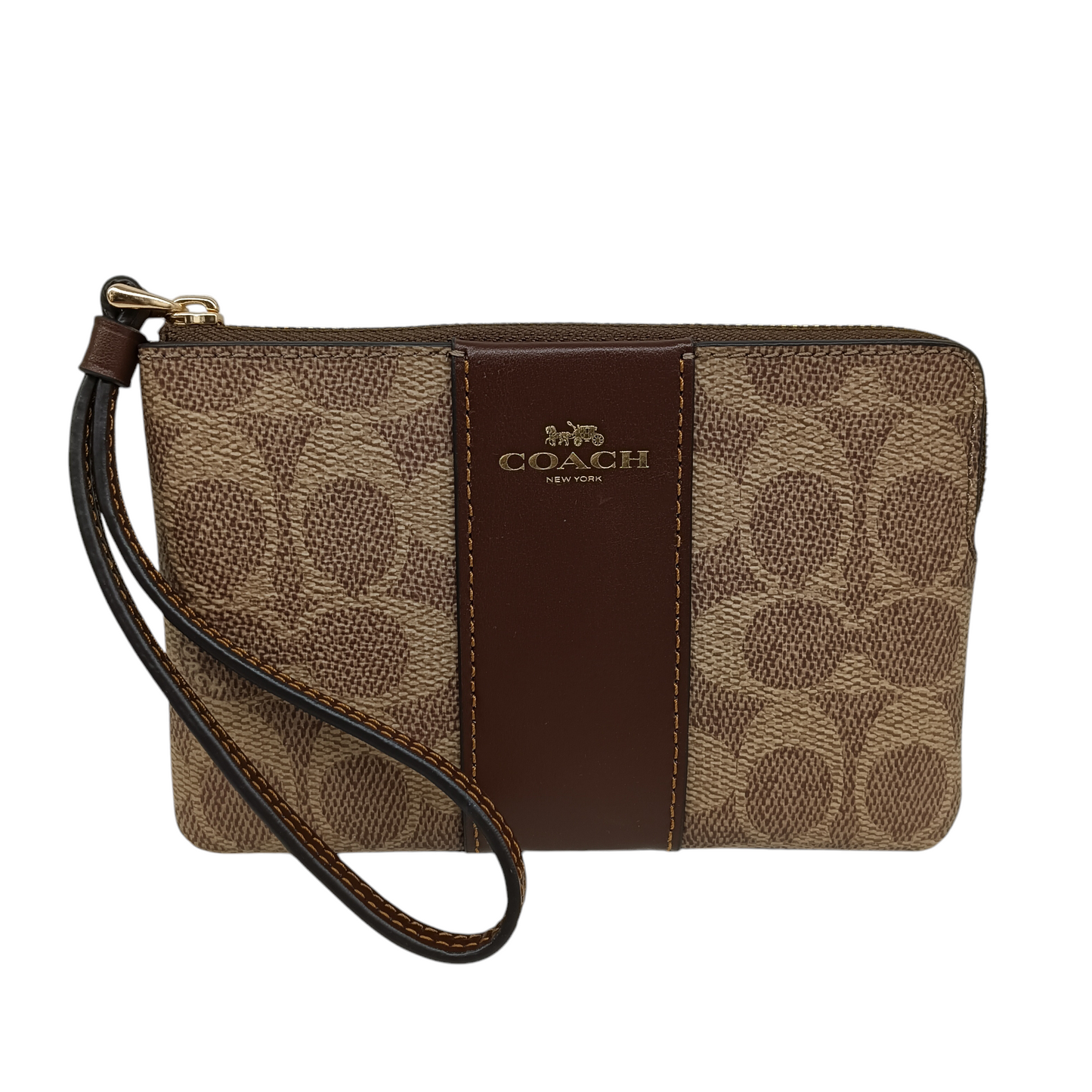 COACH Pouch CW854 Rank A Brown