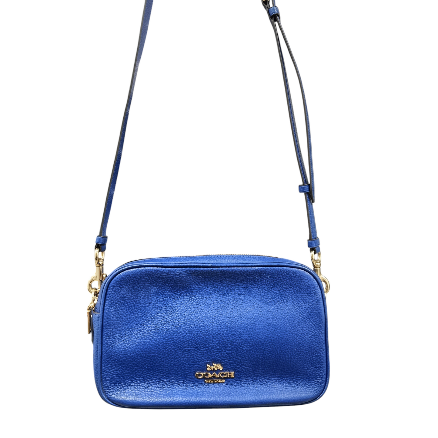 COACH Shoulder Bag Blue 39856