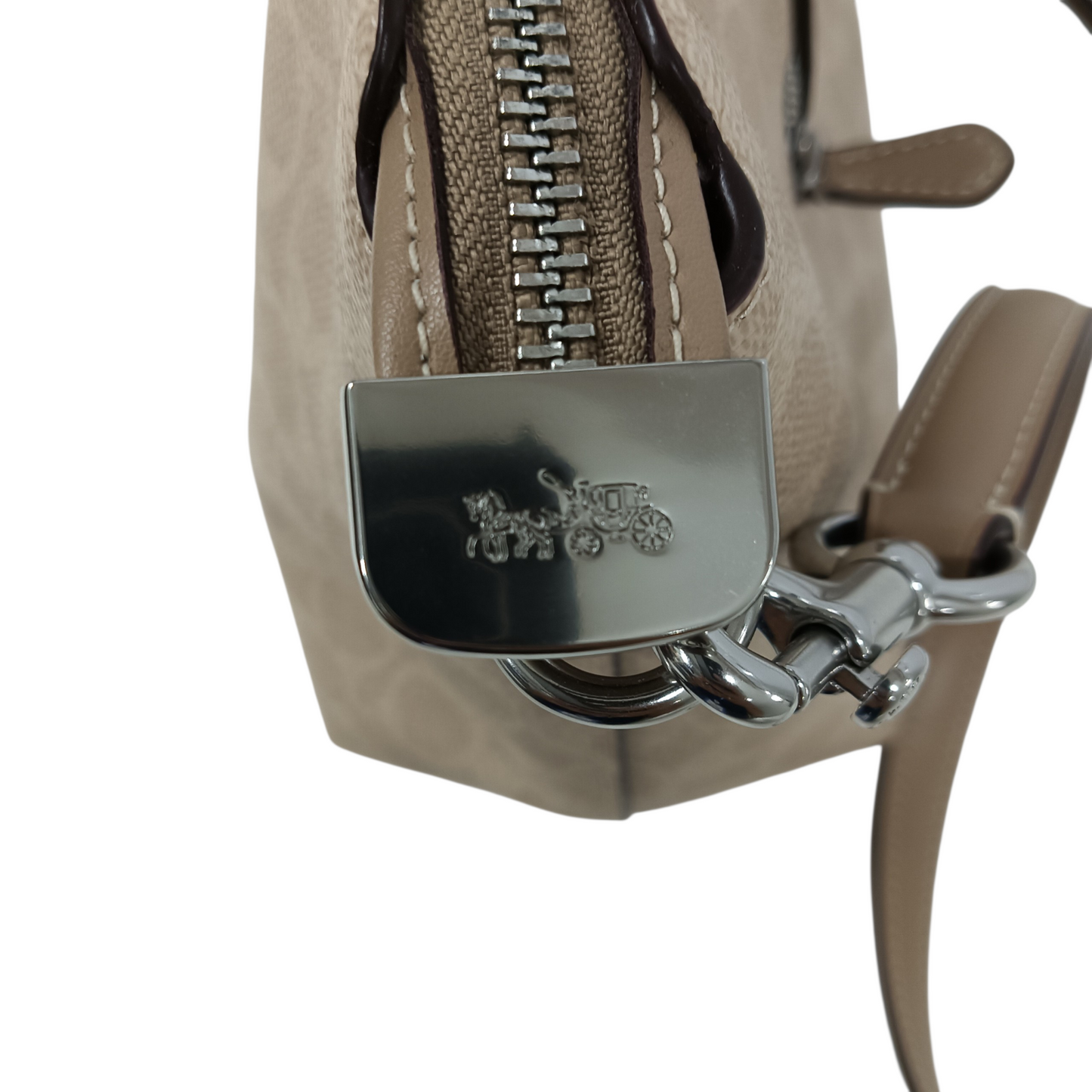 COACH 2WAY Bag CW422 Beige