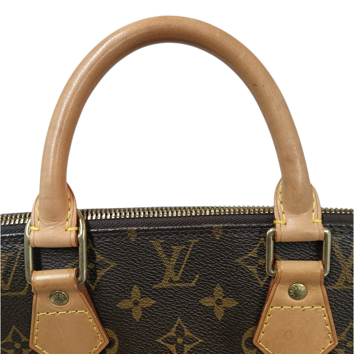 LOUIS VUITTON Handbag monogram M51130 Brown Scratch BA0011