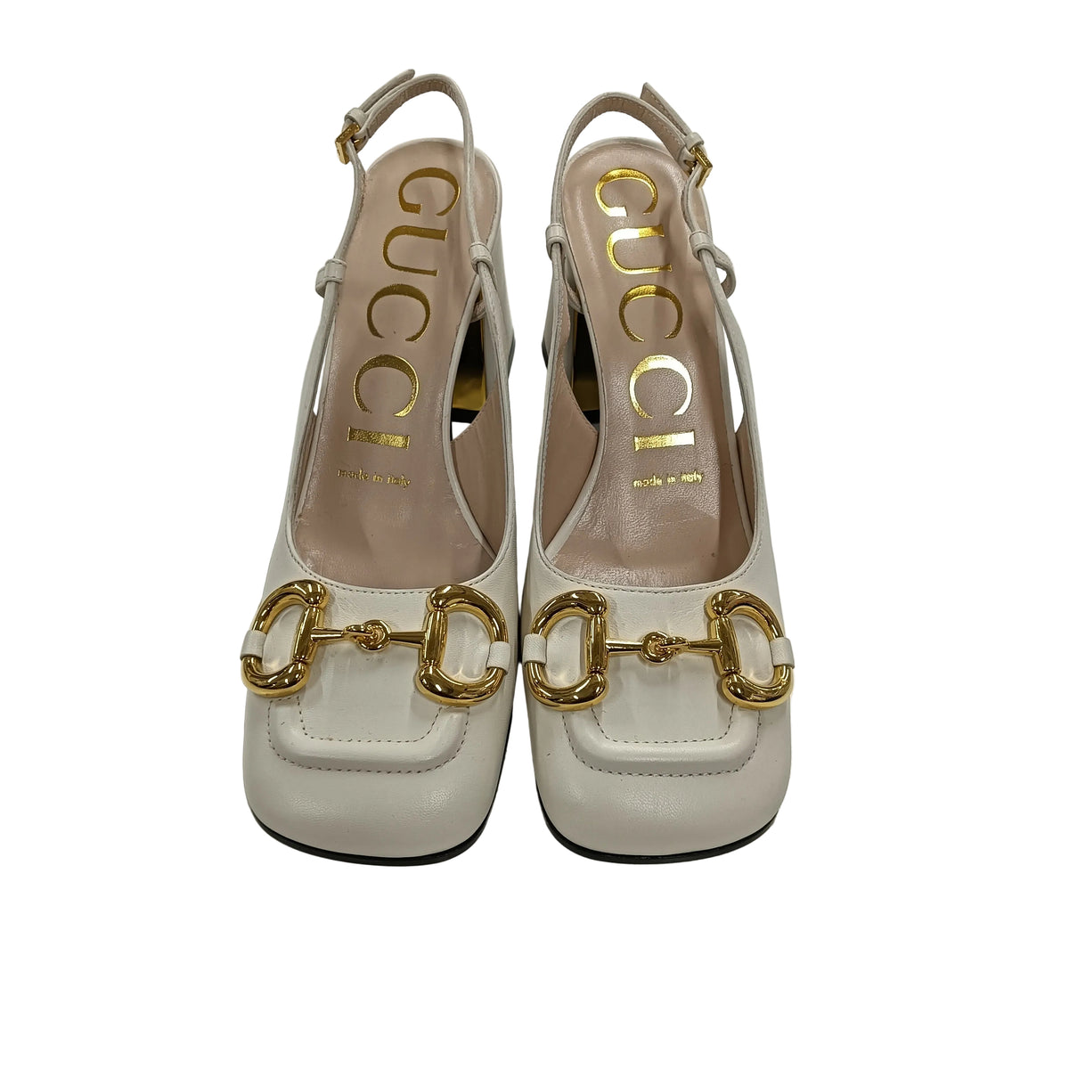 GUCCI Pumps 35 1/2 Lady's Beige