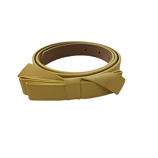 RED VALENTINO BELT RIBON YELLOW