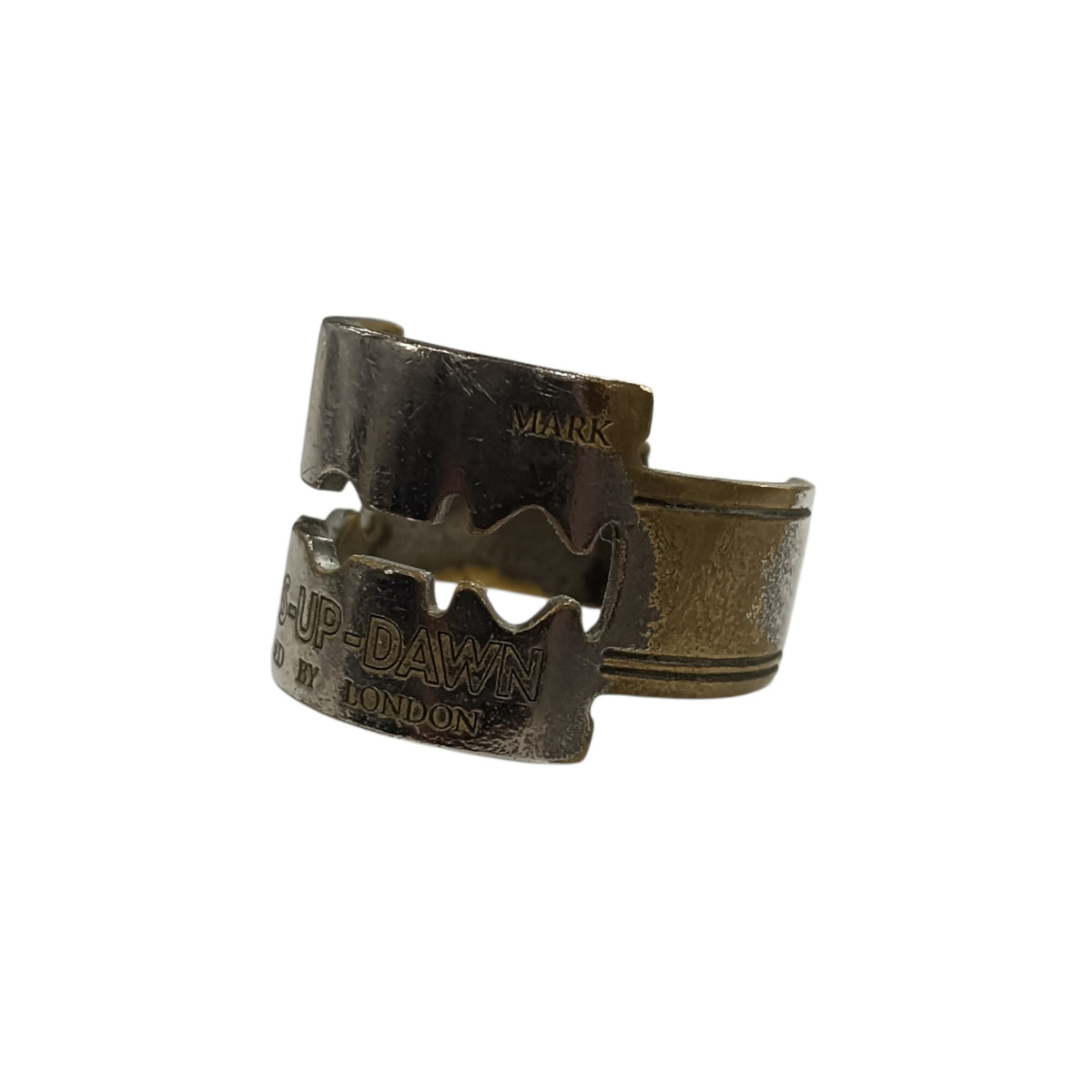 "razor" motif ring DAIRIKU