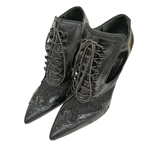 GIVENCHY Pumps 36.5 Lady's Black Rank(B) Stain
