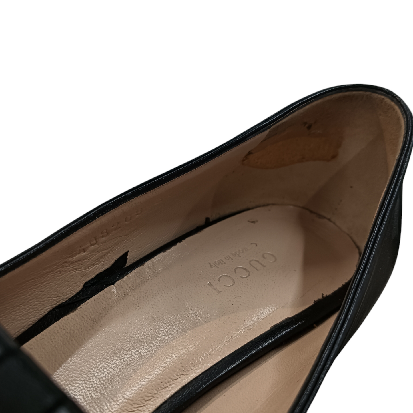 GUCCI PUMPS LADY'S SIZE 37 BLACK