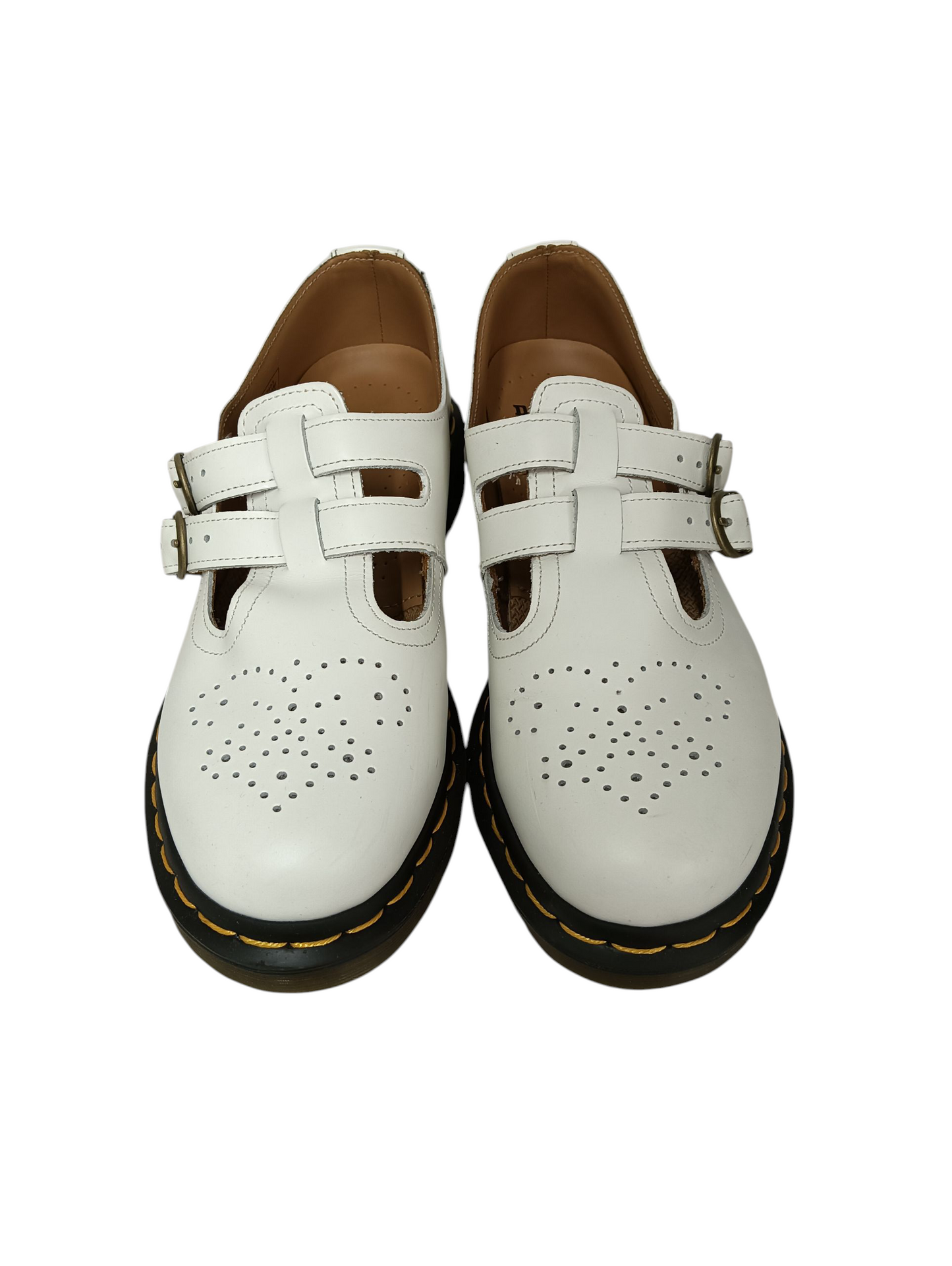 Dr.Martens Shoes Size 39 Lady's White AW006