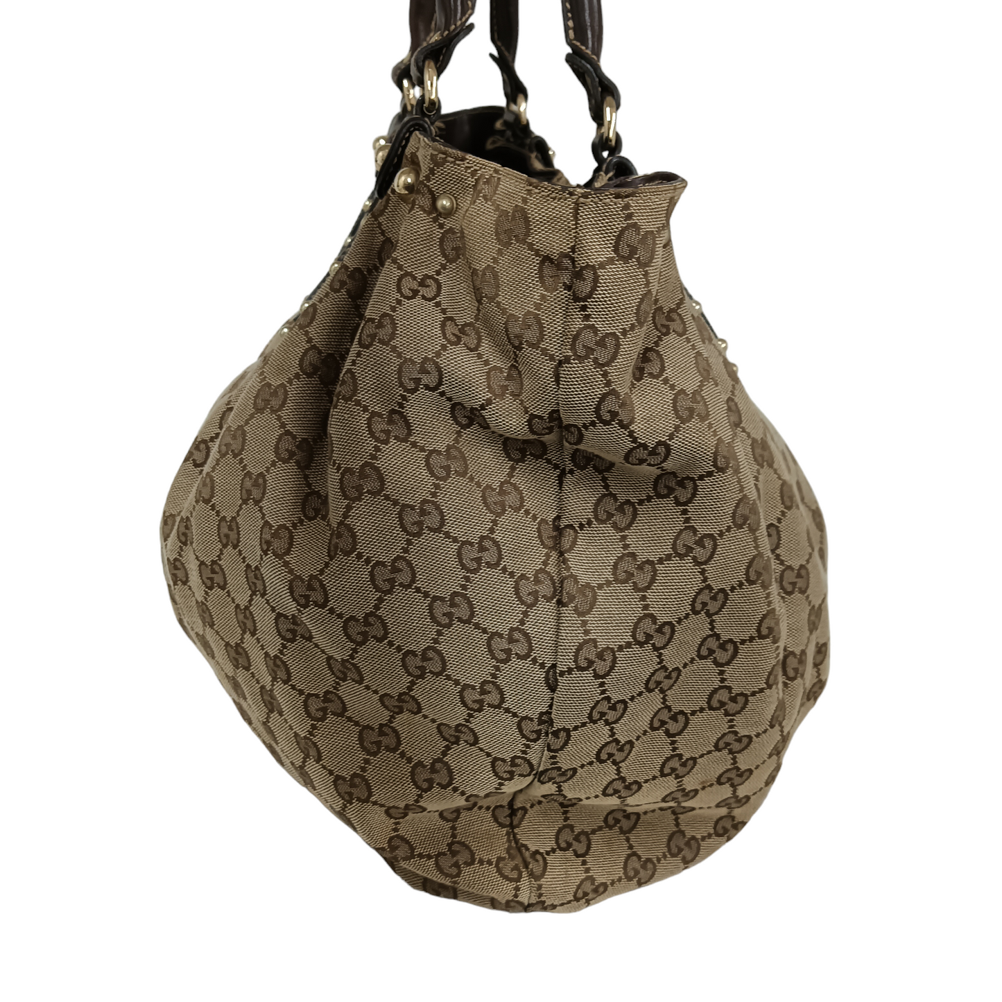 GUCCI Bag Beige 203626 204046 Stain