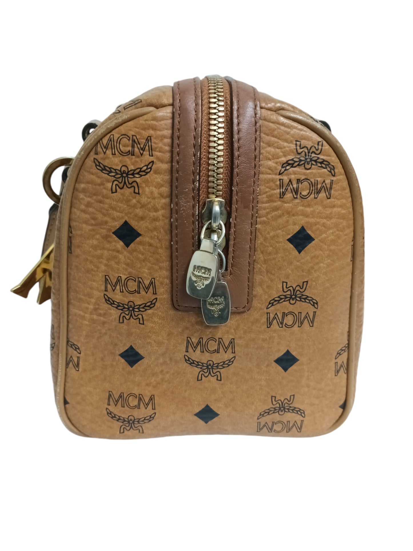 MCM HANDBAG BROWN MWBOAVI51C001 RANK(B)