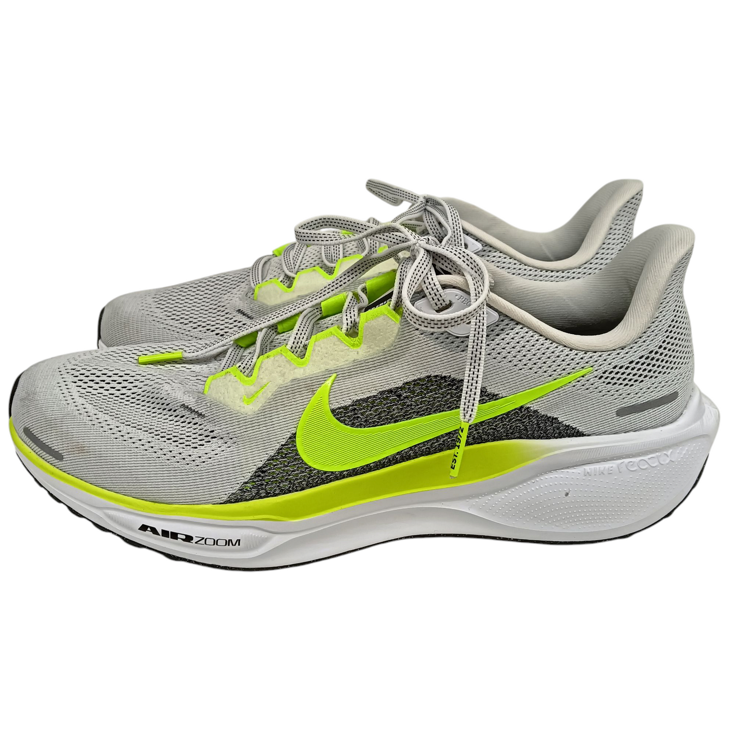 NIKE Sneaker 28cm FD2722-104 Mens Grey/Yellow Rank(AB) Nike Air zoom Stain