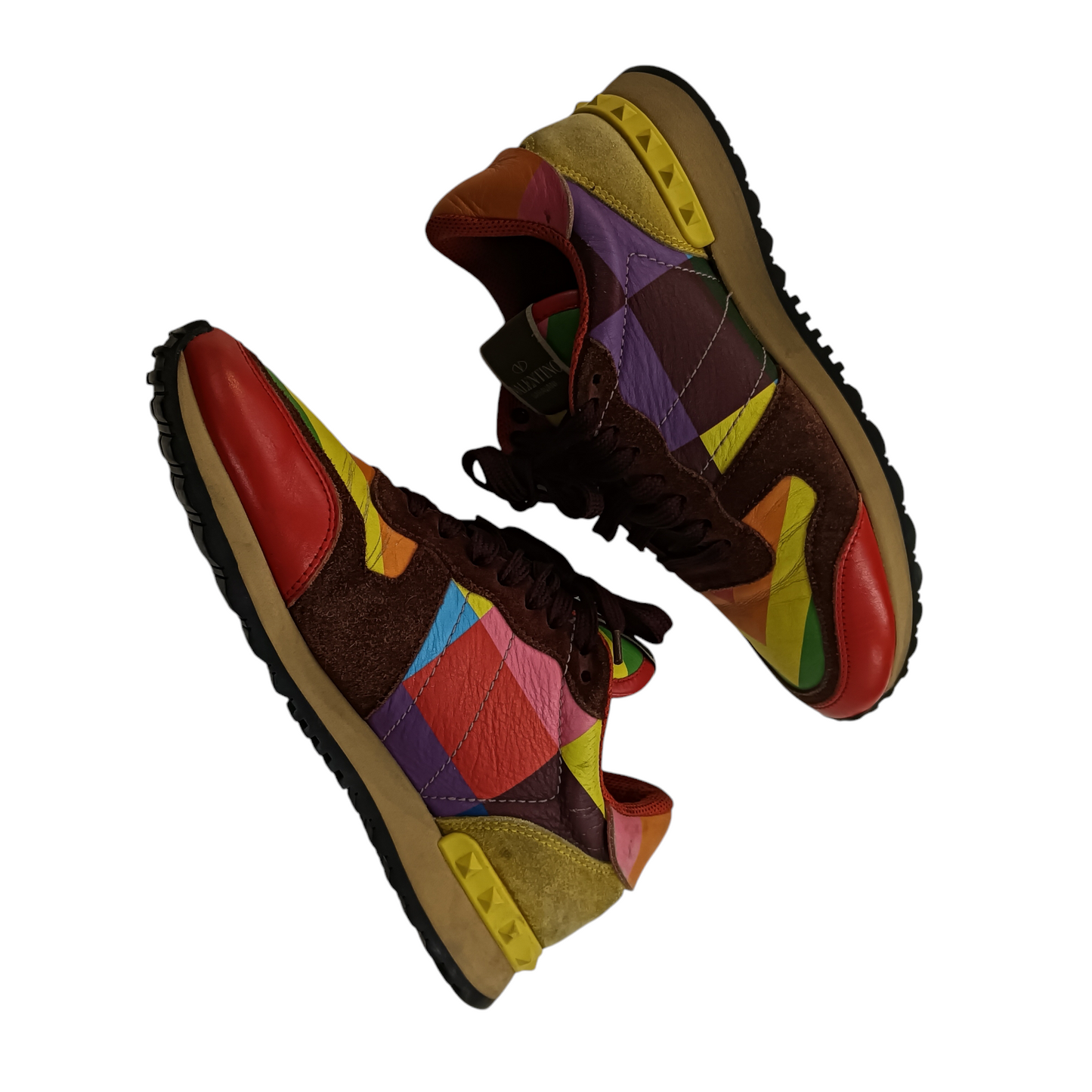 VALENTINO SNEAKER LADY'S SIZE 38 MULTI COLOR