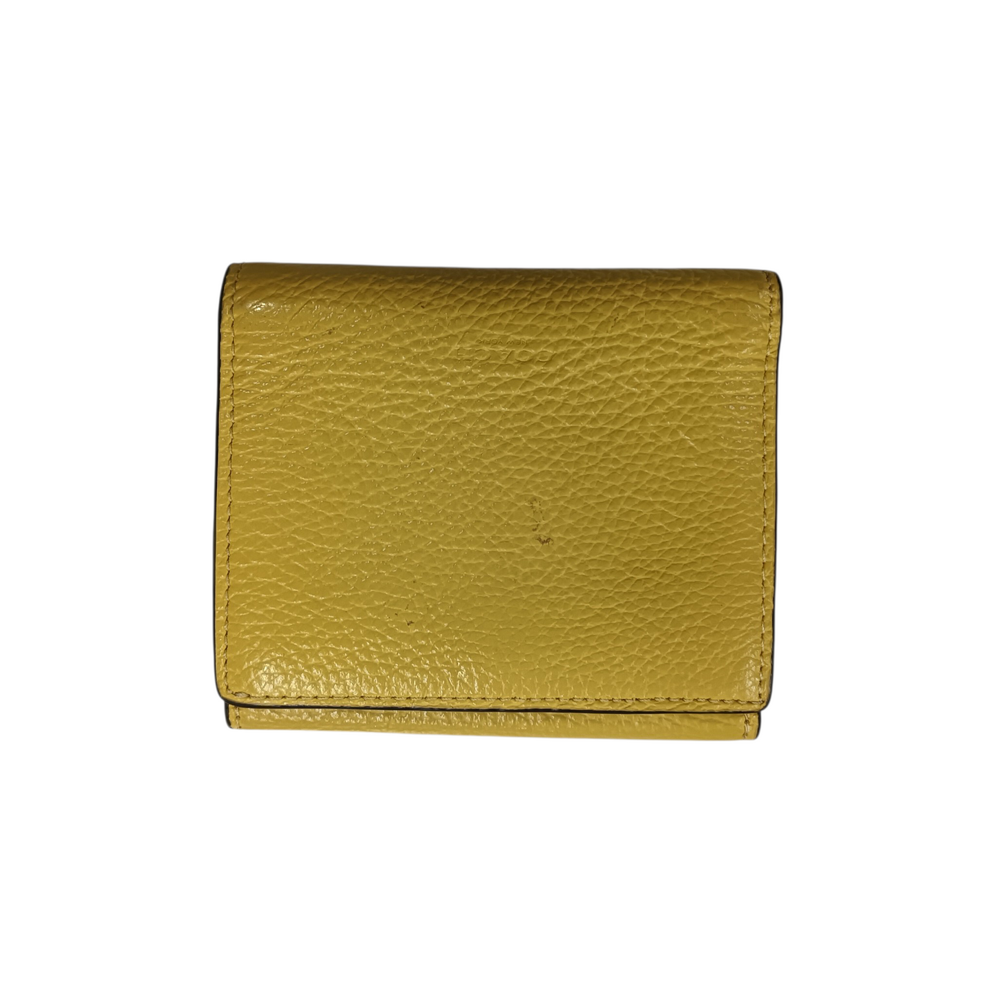 COACH Wallet Yellow Stain FC4089