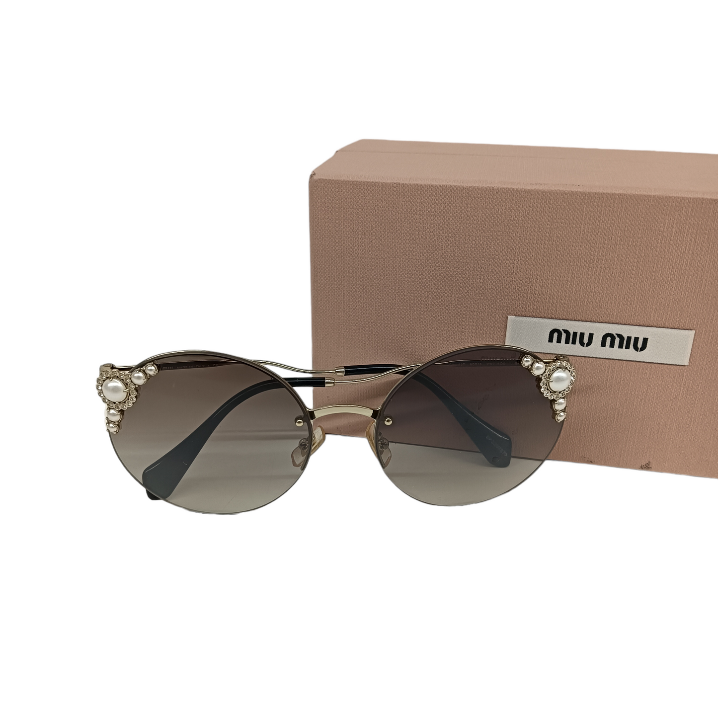 MIU MIU Sunglasses SMU52T Black/Gold