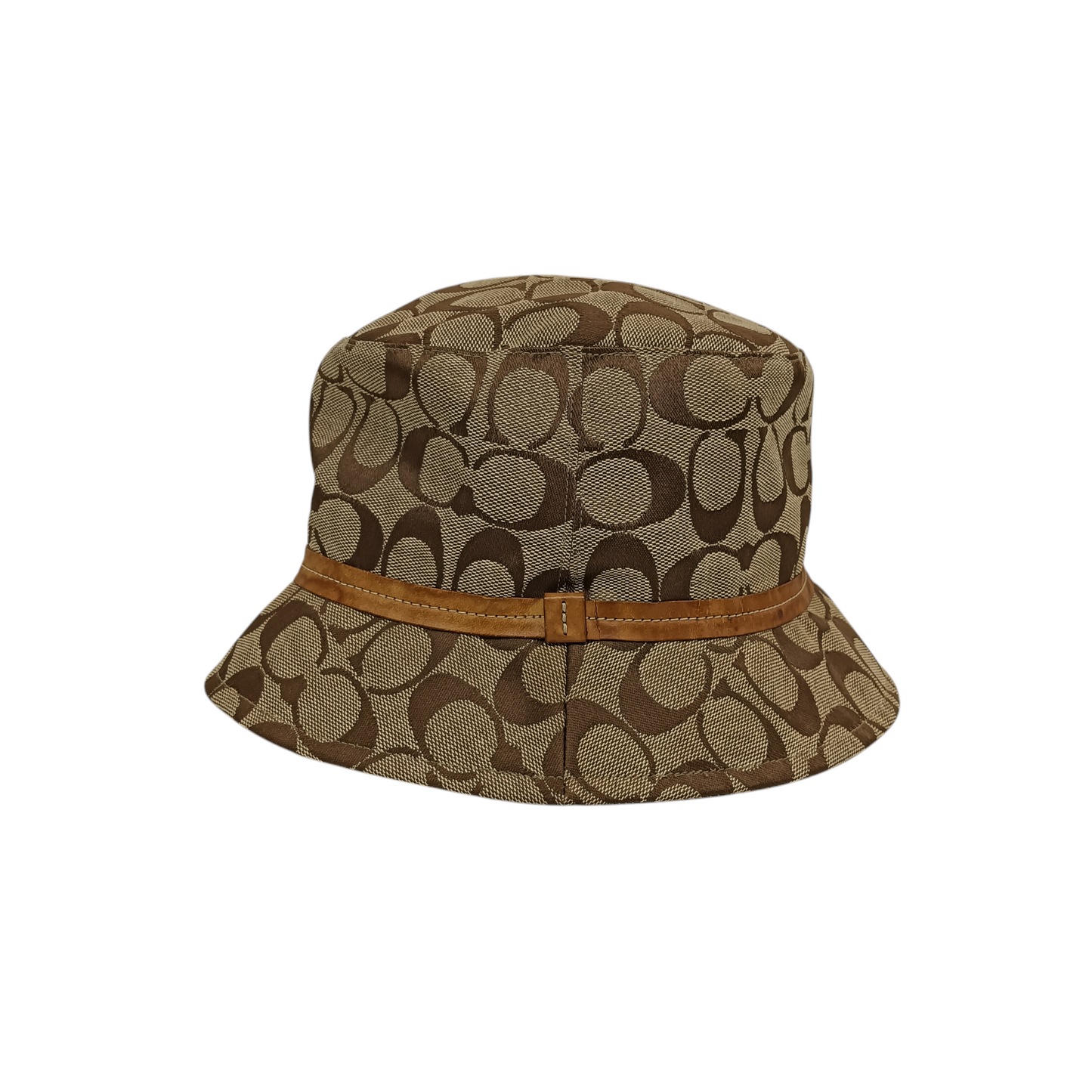 COACH Hat CB707 Brown Rank C Stain