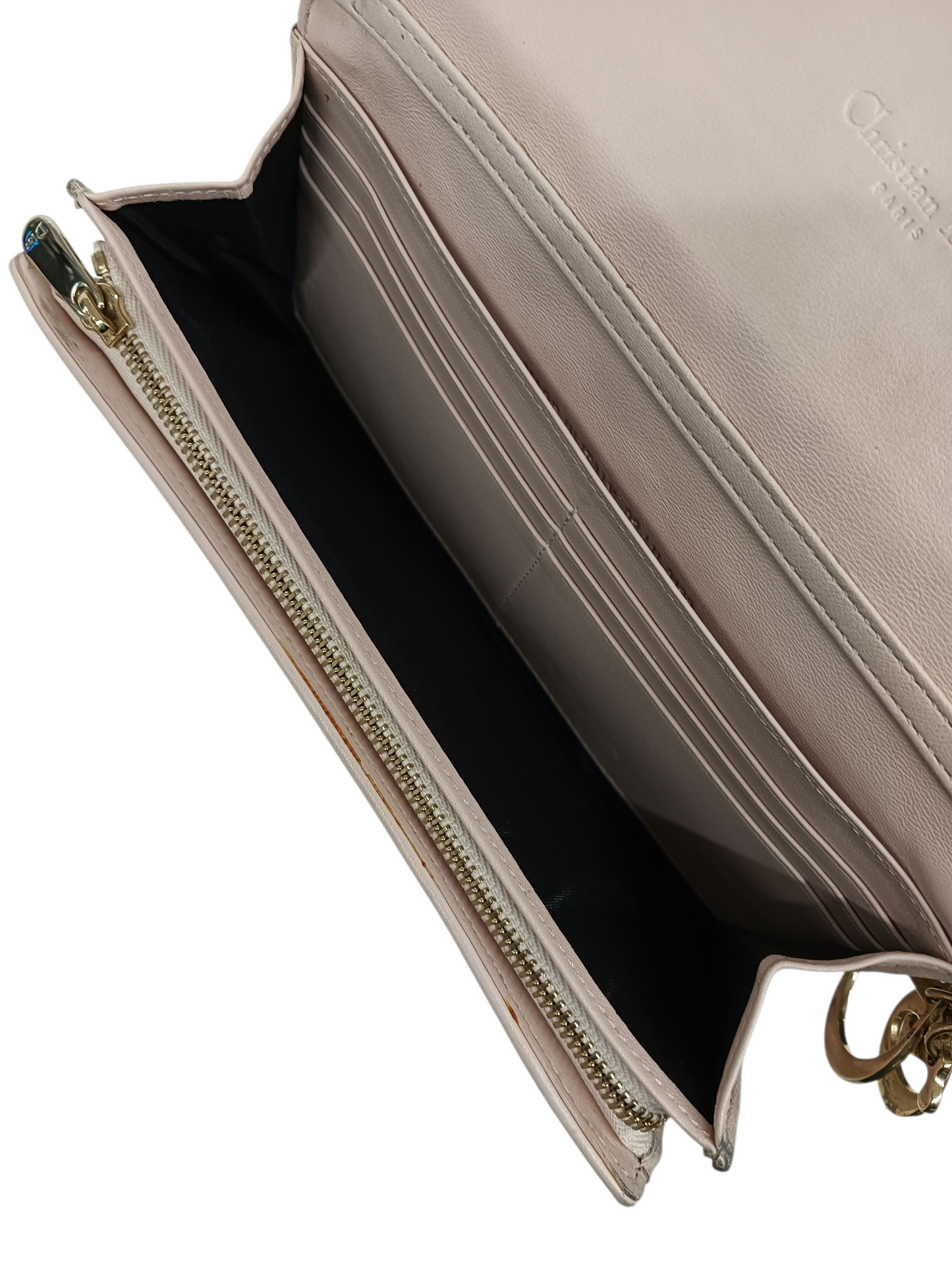 CHRISTIAN DIOR Chain wallet CAL43060P Pink