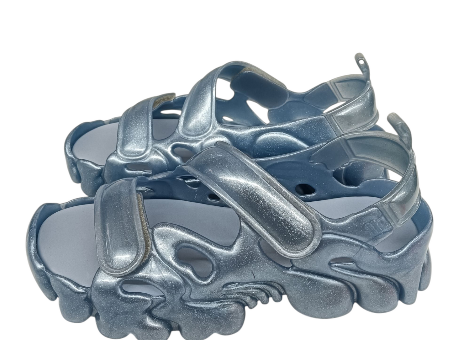Melissa Sandal Size 7 us Sky blue Lady's collina Strada