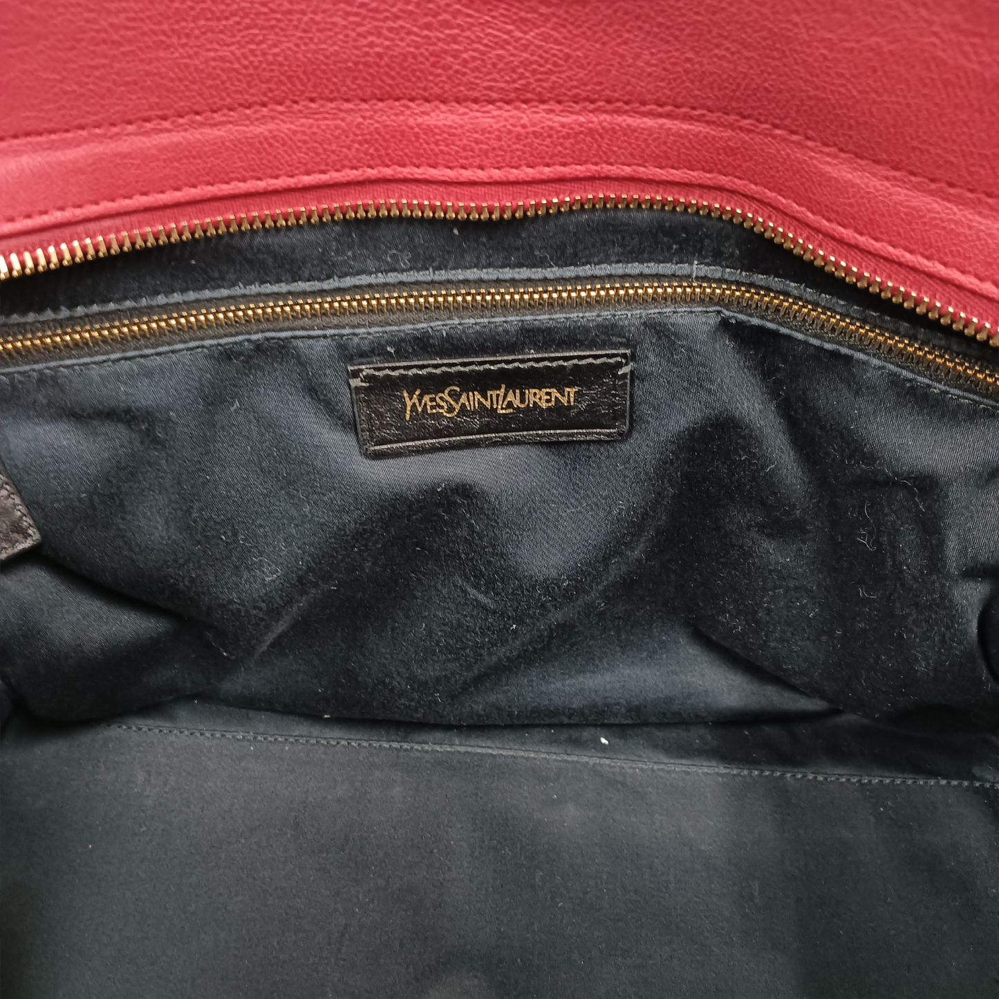 Yves Saint Laurent Y Line Tote Bag 311220 Red