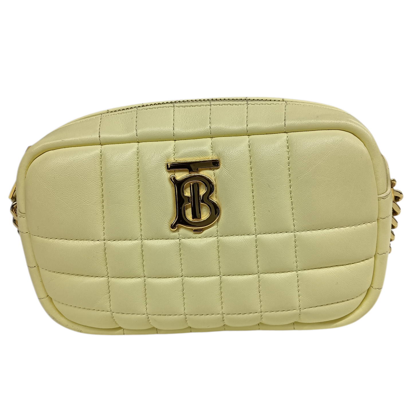 BURBERRY Shoulder Bag Lola Mini Yellow Stian
