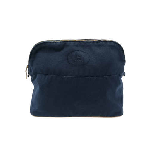 HERMES Pouch Bolide Navy