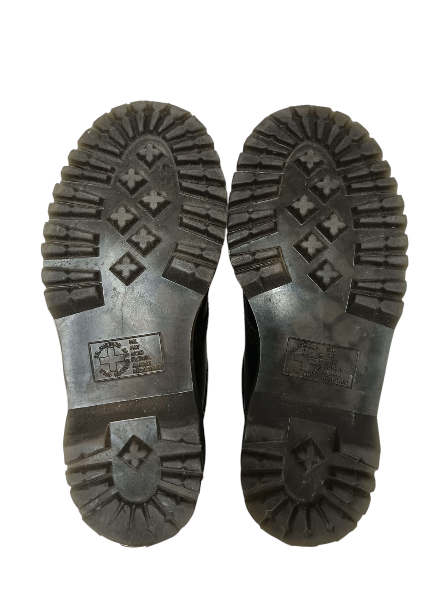 Dr.Martens Leather Platform Shoes Size 38 cm Lady's Black 24690001