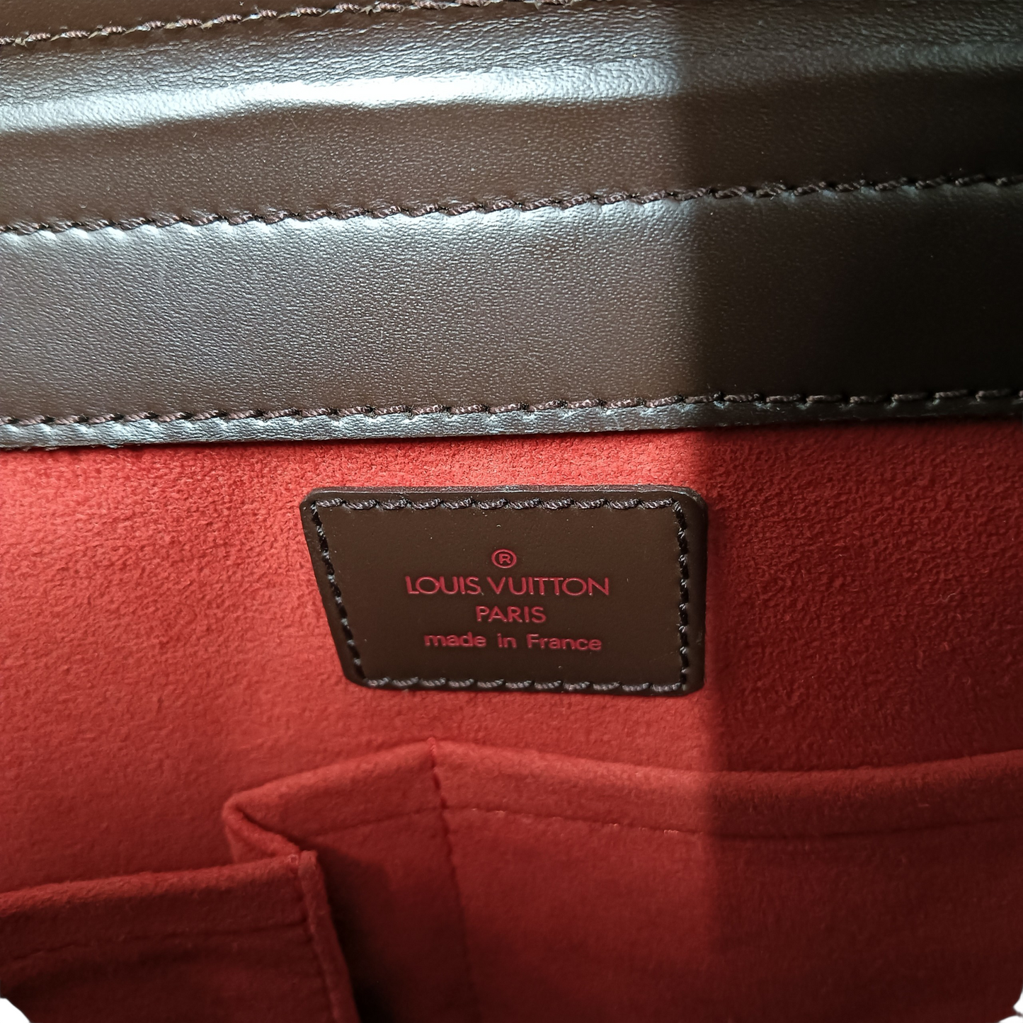 LOUIS VUITTON Handbag Damier N51284 Brown AR1021