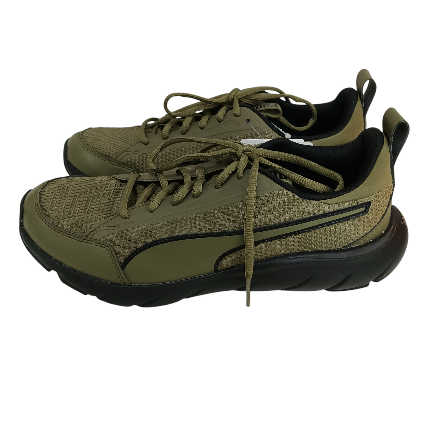 PUMA Sneaker 26.5cm 379351-04 Mens Olive Rank(A)