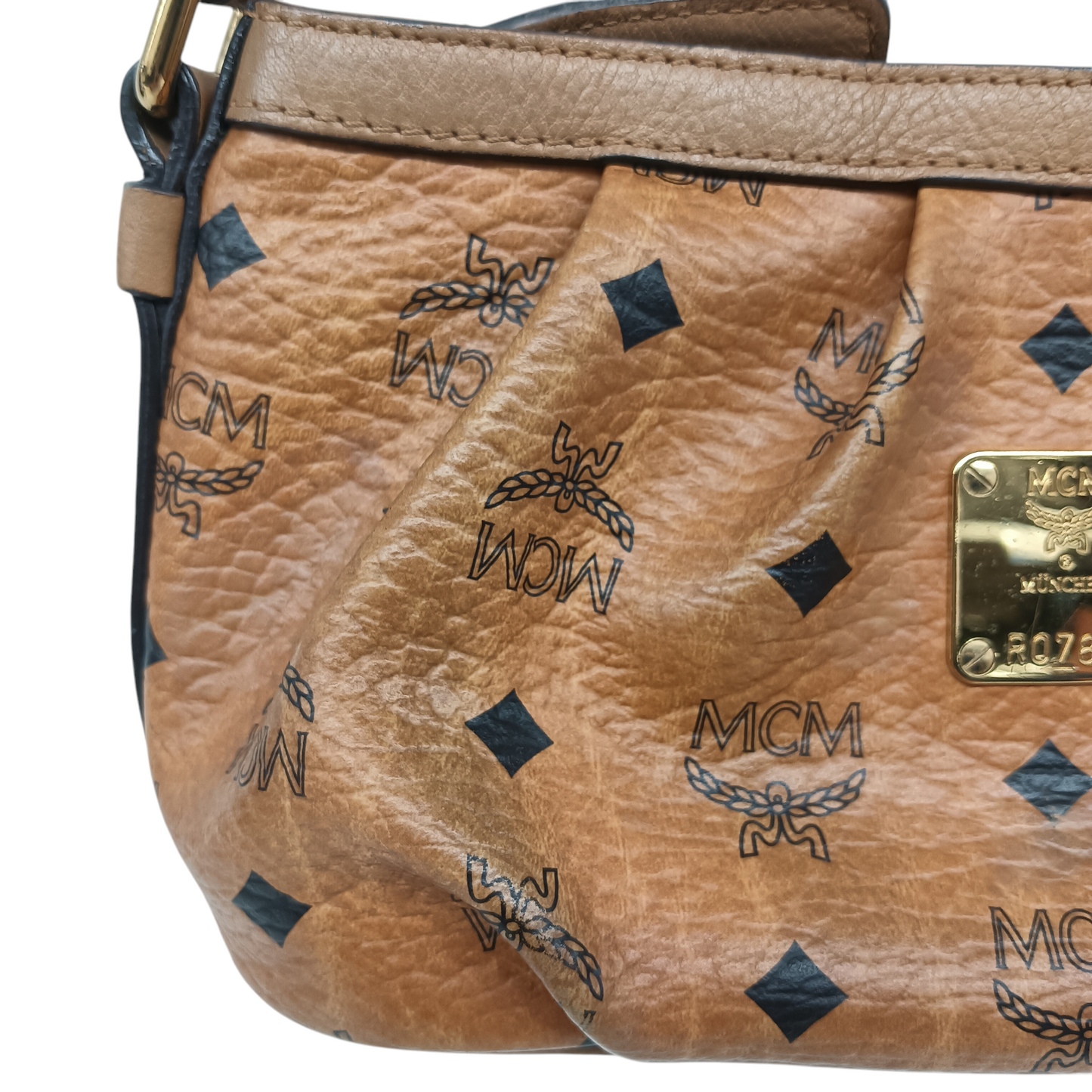 MCM One Shoulder Bag MWC9AVI08C0001 Rank (C) Brown