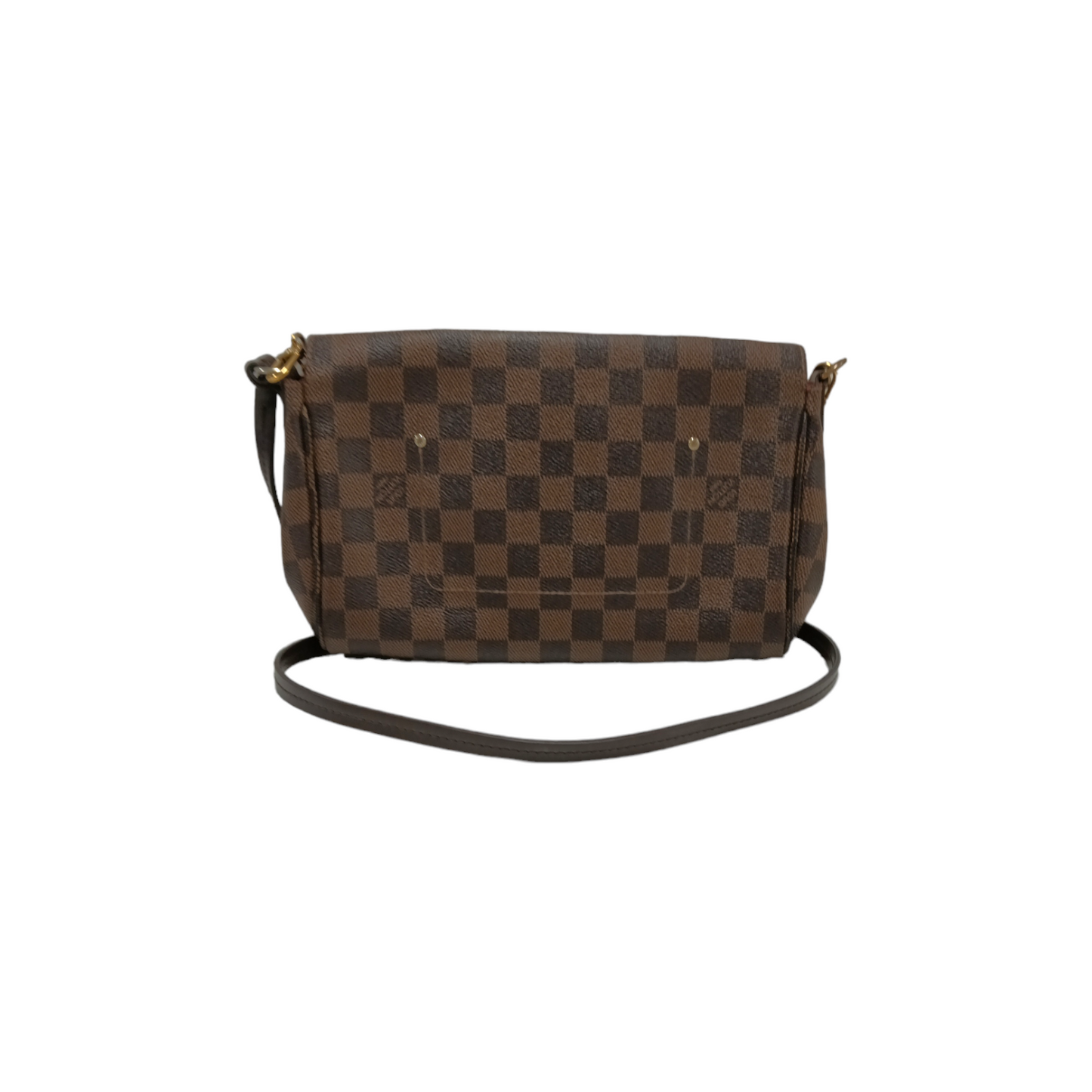 LOUIS VUITTON Shoulder Bag Brown FL4114