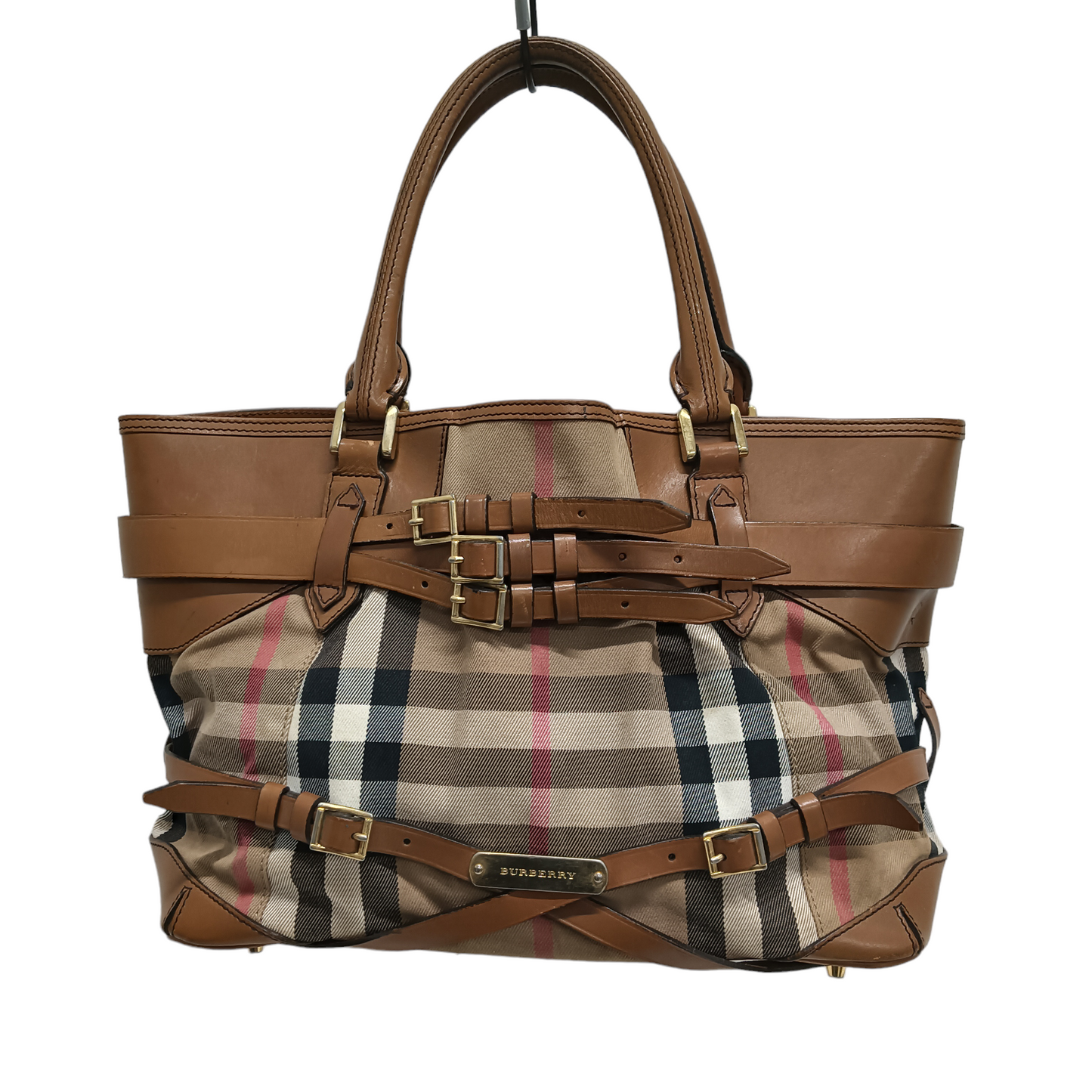 BURBERRY handbags Bridle House Check Brown 3816557