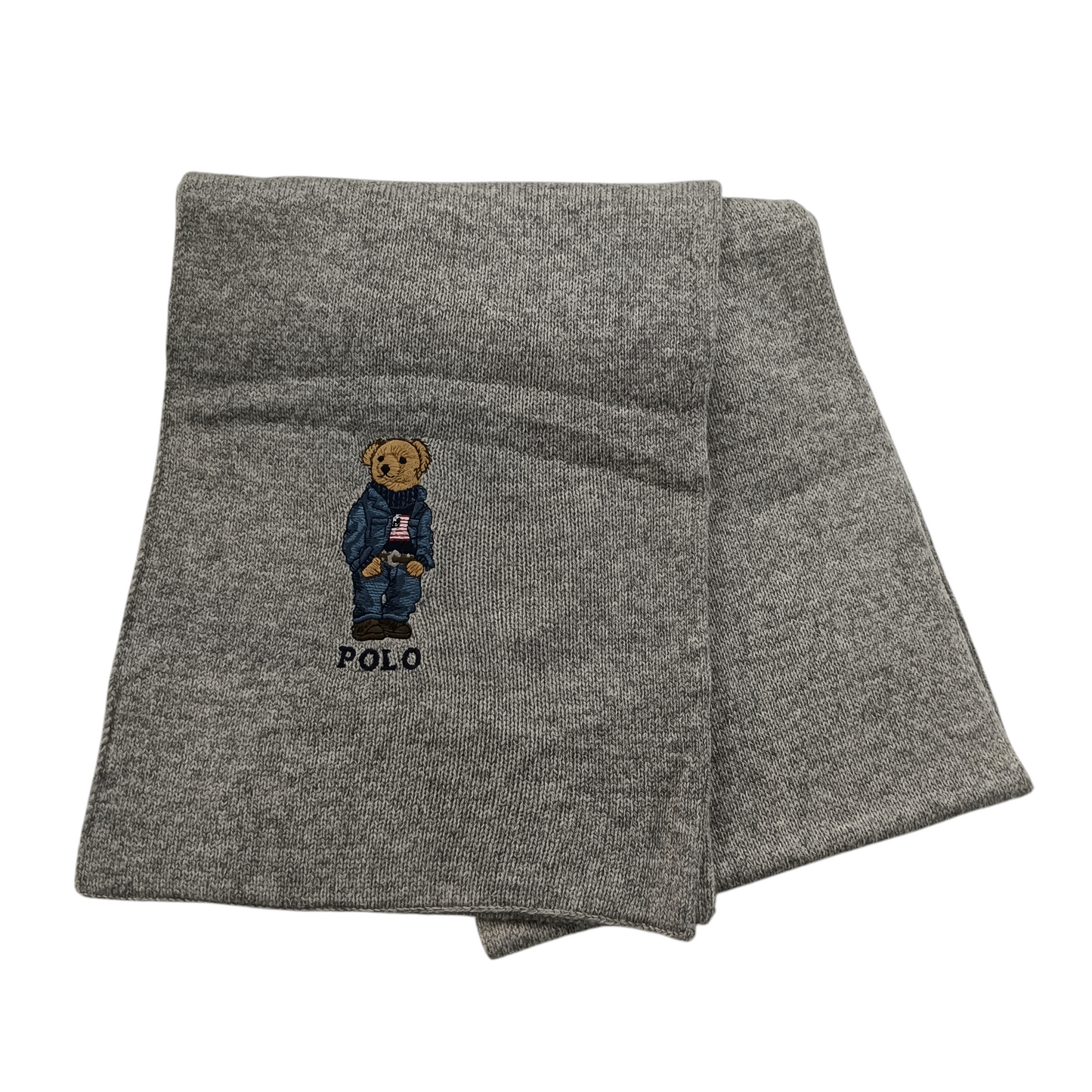 POLO RALPH LAUREN MUFFLER BEAR GRAY