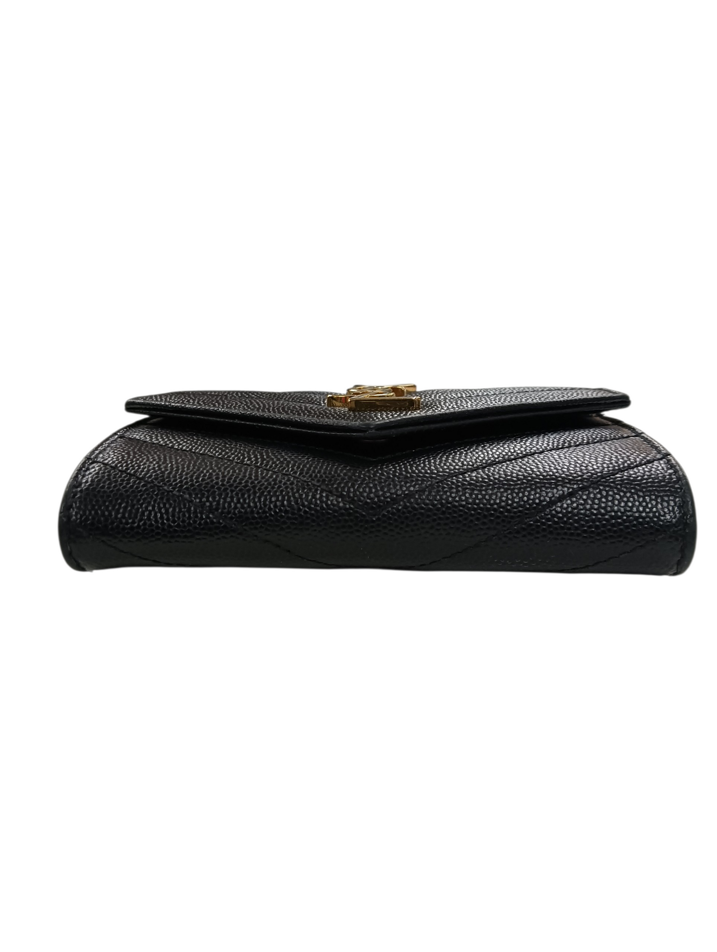 Saint Laurent Paris Card Case Black 1021 414404