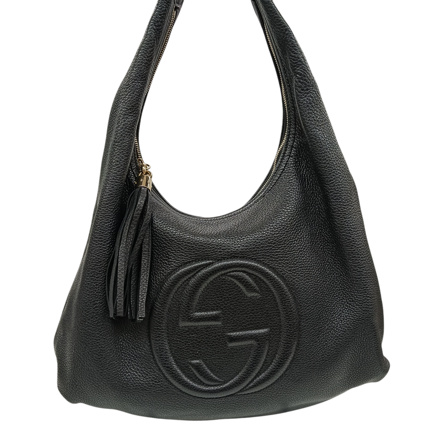 GUCCI Tote Bag Black 282304 502752 Rank(BC) Damage