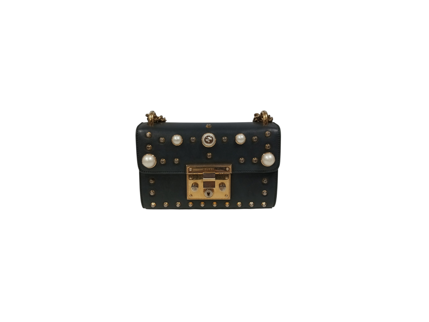GUCCI SHOULDER BAG RANK (AB) BLACK 001998 (Copy)