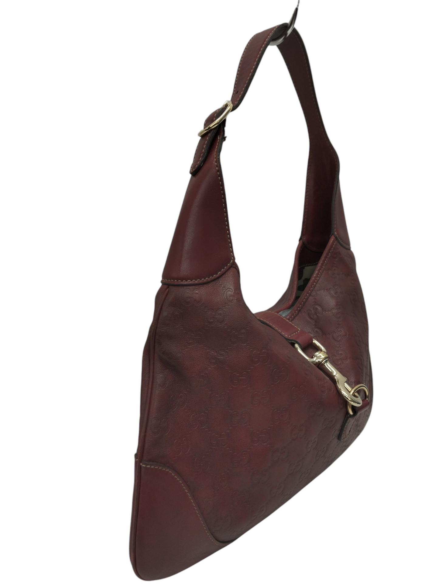 GUCCI SHOULDER BAG RED 153029 RANK (BC) DAMAGE