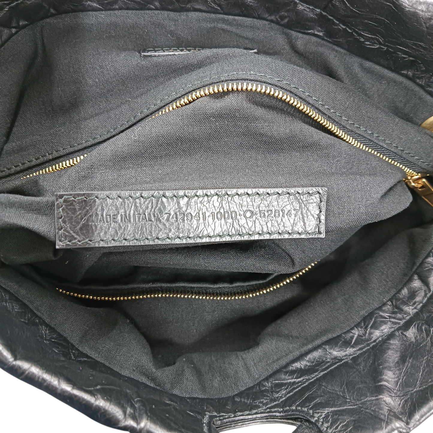 BALENCIAGA Chain Tote Bag 742941 Black