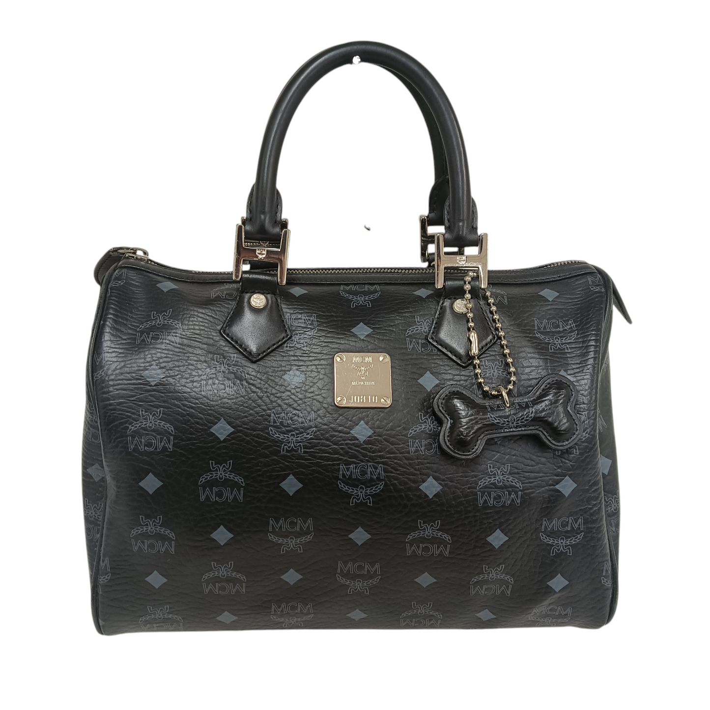MCM HANDBAG 1011099210322 Black Rank C