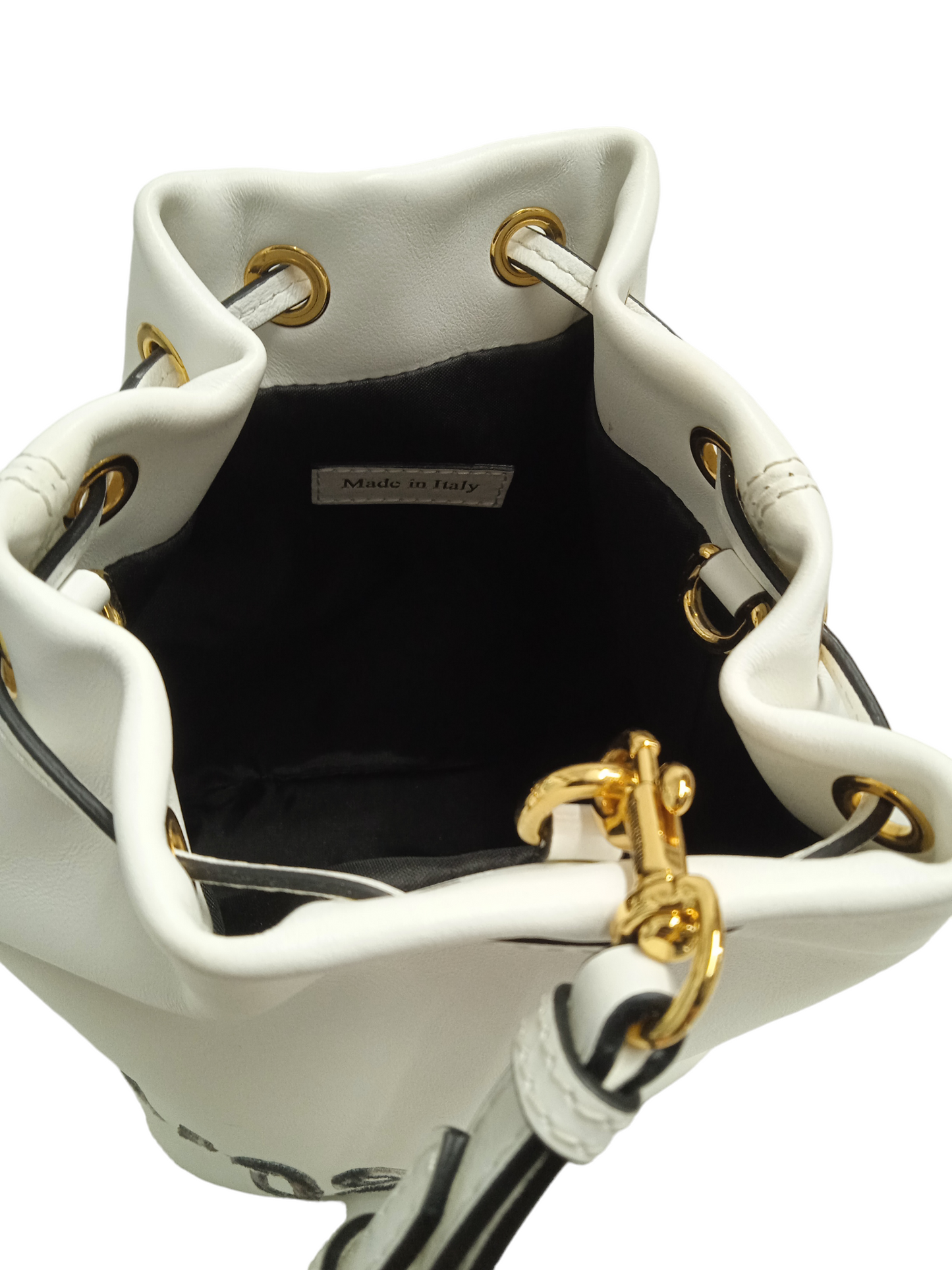 MOSCHINO SHOULDER BAG WHITE RANK (A)